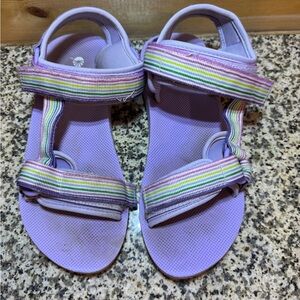 Kids Purple Sandals‎ Size 4 from Acadmey